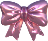 3d软萌装饰贴纸-蝴蝶结